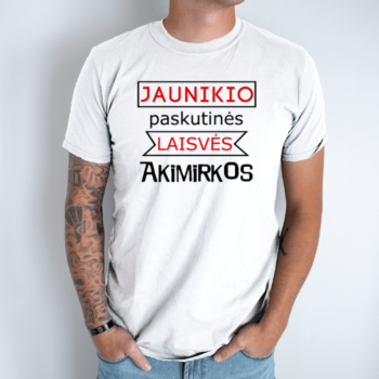 Bernvakario marškinėliai „Paskutinės akimirkos“