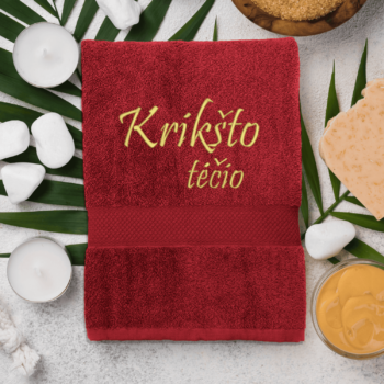 Rankšluostis „Krikšto tėčio“