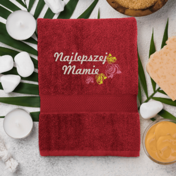 Rankšluostis „Najlepszej mamie“