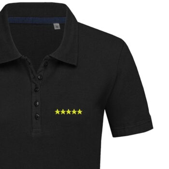 Moteriški polo marškinėliai „5 Stars“