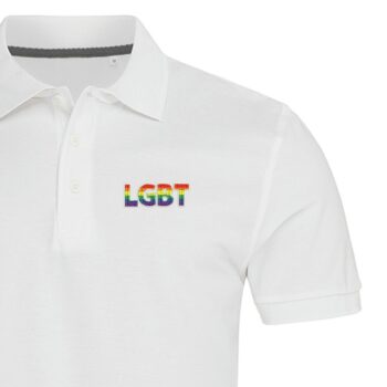 Vyriški polo marškinėliai „LGBT“
