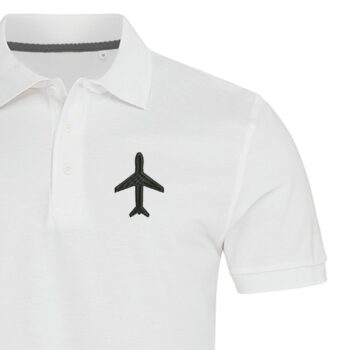 Vyriški polo marškinėliai „Lėktuvas“