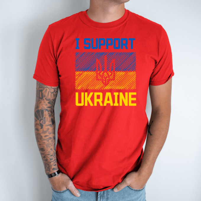 raudona-vyriski-marskineliai-support-ukraine-2