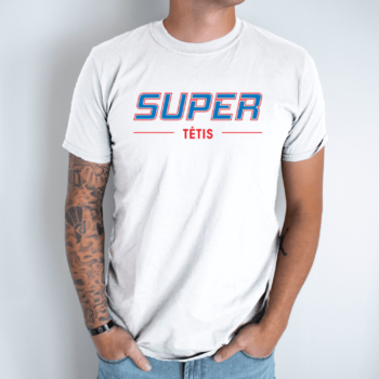 Unisex marškinėliai „Super Tėtis“