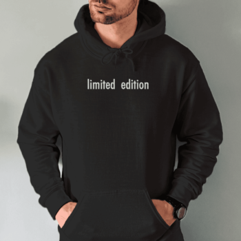 Siuvinėtas unisex džemperis „limited edition“