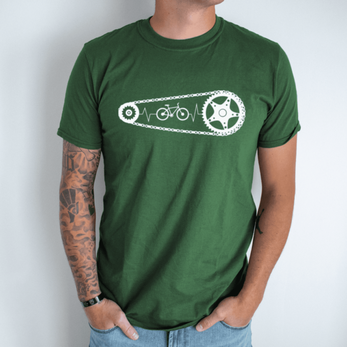tamsiai-zalia-cycling-heartbeat-unisex-tshirt-bicycle