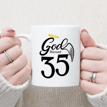 Puodelis „Good blessed 35“