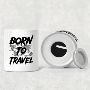 Taupyklė „Born To Travel“