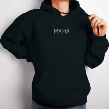 Siuvinėtas unisex džemperis „Spalvota Mama“