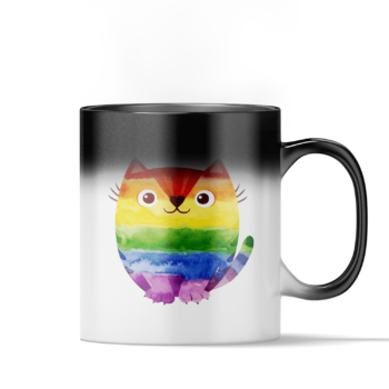 Magiškas puodelis „LGBT katinėlis“