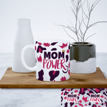Puodelis „Mom Power“