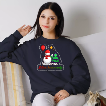 Unisex džemperis su spauda „Kuriame Kalėdas“