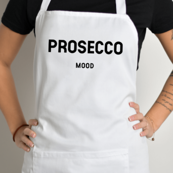 Prijuostė su spauda „Prosecco Mood“