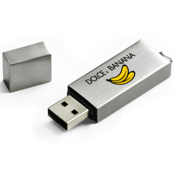 Metalinis USB raktas „Dolce & Banana“ 16 GB