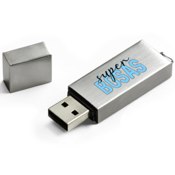 Metalinis USB raktas „Super bosas“ 16 GB