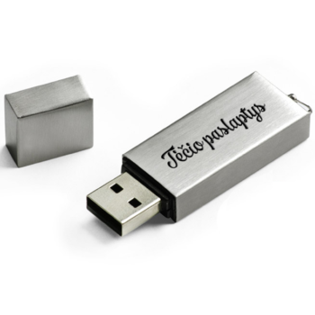 Metalinis USB raktas „Tėčio paslaptys“ 16 GB