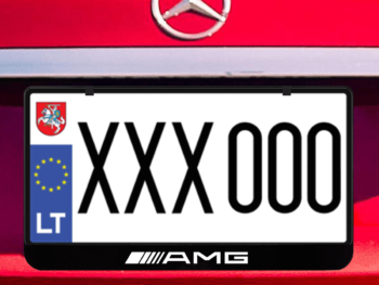 Kvadratinis numerių rėmelis „AMG”