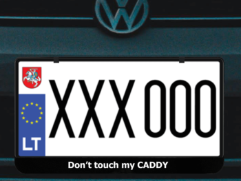 Kvadratinis numerių rėmelis „CADDY”