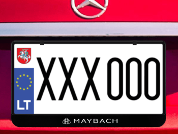 Kvadratinis numerių rėmelis „Maybach”