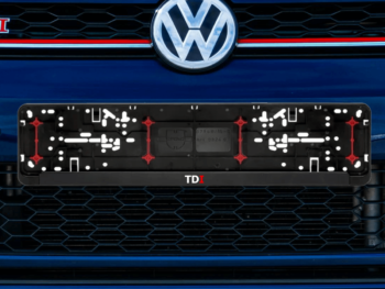 Wurth numerių rėmelis „TDI”