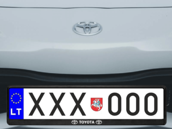 Numerių rėmelis „Toyota“