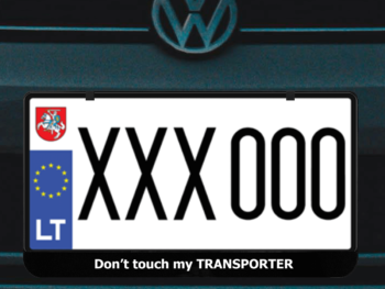 Kvadratinis numerių rėmelis „TRANSPORTER”