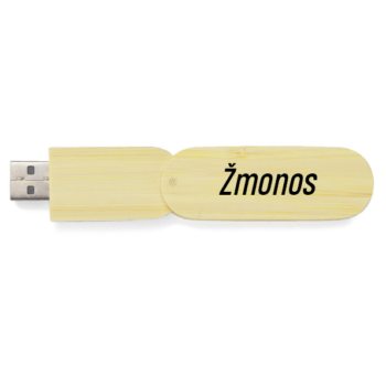 Bambukinis USB raktas „Žmonos“ 16 GB