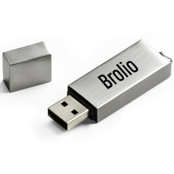 Metalinis USB raktas „Brolio“ 16 GB