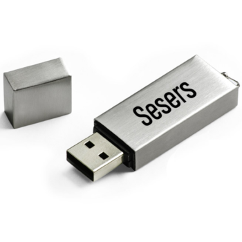 Metalinis USB raktas „Sesers“ 16 GB