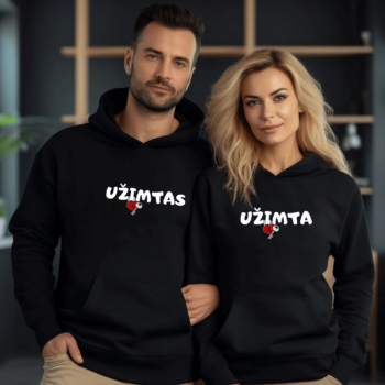 Unisex džemperiai poroms „Užimti“